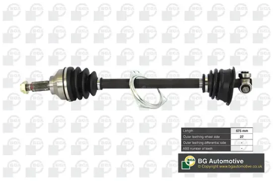 Antriebswelle Vorderachse links BGA DS7319L Bild Antriebswelle Vorderachse links BGA DS7319L