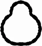 Dichtung, Ansaugkrümmer BGA MG2548