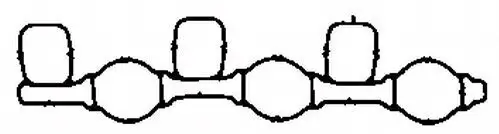 Dichtung, Ansaugkrümmer BGA MG6701