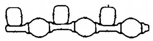 Dichtung, Ansaugkrümmer BGA MG6701