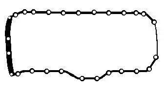 Dichtung, Ölwanne BGA OP0388