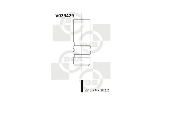 Auslassventil BGA V029429