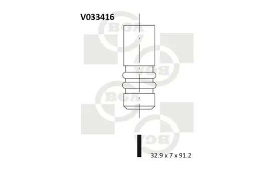 Auslassventil BGA V033416 Bild Auslassventil BGA V033416