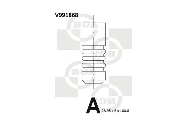 Auslassventil BGA V991868