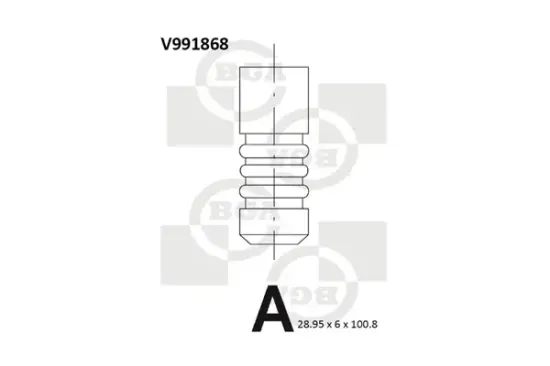 Auslassventil BGA V991868 Bild Auslassventil BGA V991868