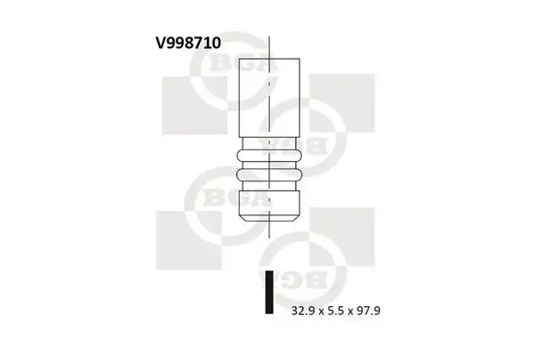 Einlassventil BGA V998710