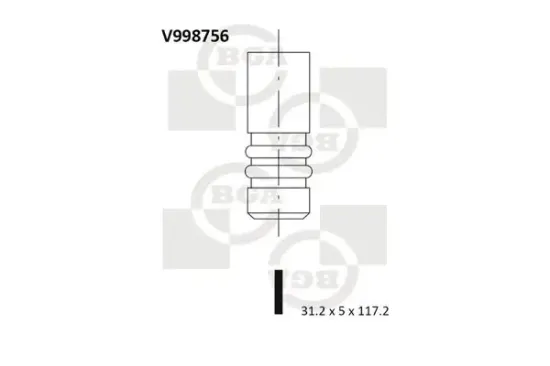 Einlassventil BGA V998756 Bild Einlassventil BGA V998756