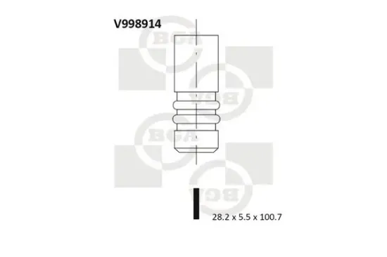 Einlassventil BGA V998914 Bild Einlassventil BGA V998914