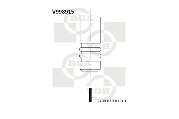 Auslassventil BGA V998915