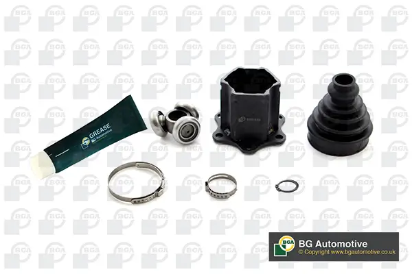 Gelenksatz, Antriebswelle getriebeseitig Vorderachse links Vorderachse rechts BGA CV0157B