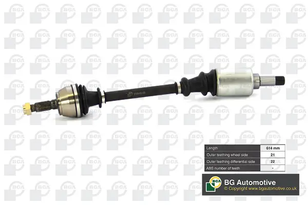 Antriebswelle Vorderachse links BGA DS1405L