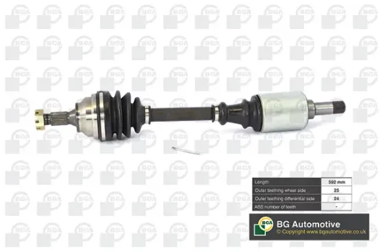 Antriebswelle Vorderachse links BGA DS1410L Bild Antriebswelle Vorderachse links BGA DS1410L