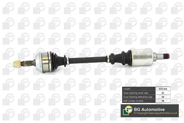 Antriebswelle Vorderachse links BGA DS1416LA