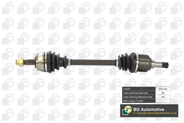 Antriebswelle Vorderachse links BGA DS2201L