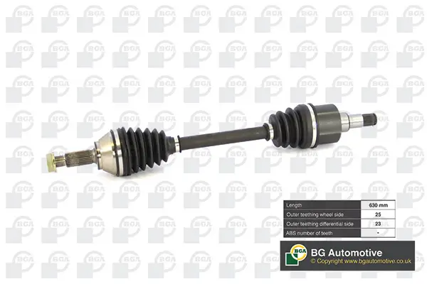 Antriebswelle Vorderachse links BGA DS2301L