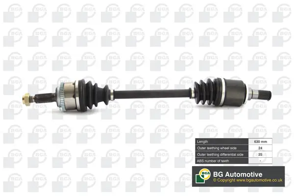 Antriebswelle Vorderachse links BGA DS3604L