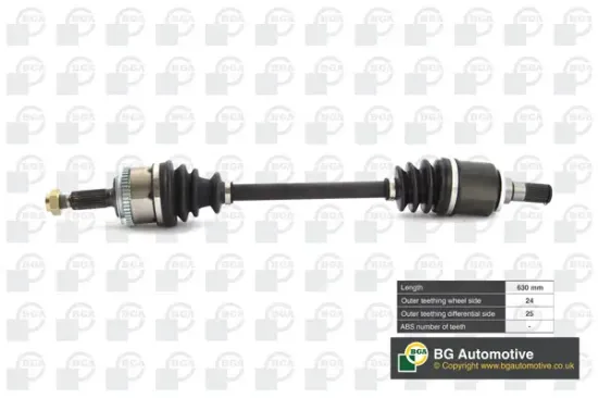 Antriebswelle Vorderachse links BGA DS3604L Bild Antriebswelle Vorderachse links BGA DS3604L