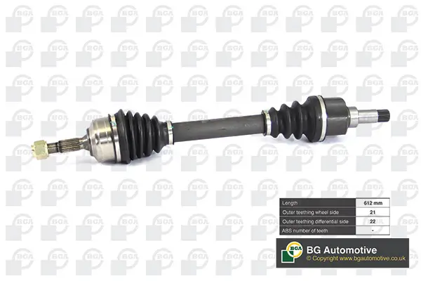 Antriebswelle Vorderachse links BGA DS6714L
