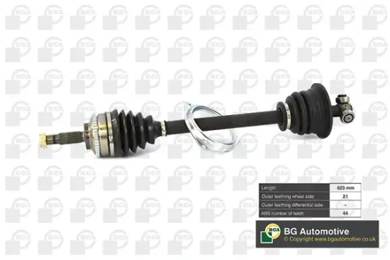 Antriebswelle Vorderachse links BGA DS7300LA Bild Antriebswelle Vorderachse links BGA DS7300LA