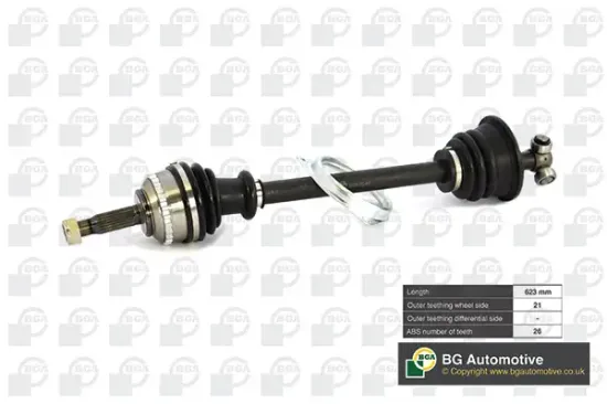 Antriebswelle Vorderachse links BGA DS7301LA Bild Antriebswelle Vorderachse links BGA DS7301LA