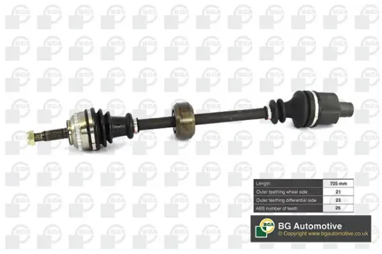 Antriebswelle Vorderachse rechts BGA DS7301RA Bild Antriebswelle Vorderachse rechts BGA DS7301RA