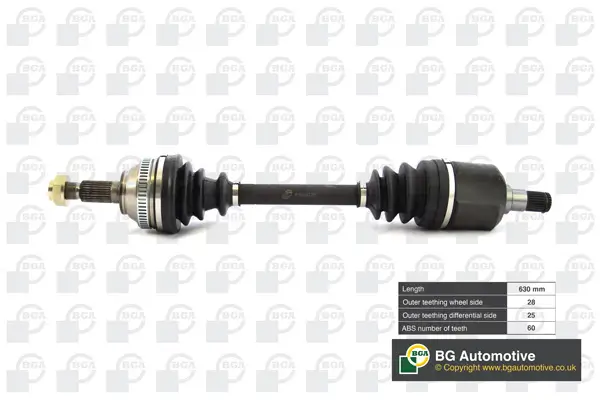 Antriebswelle Vorderachse links BGA DS7513L