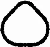 Dichtung, Ansaugkrümmer BGA MG9553