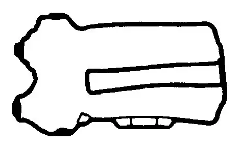 Dichtung, Zylinderkopfhaube BGA RC0332