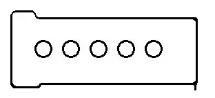 Dichtungssatz, Zylinderkopfhaube BGA RK6332