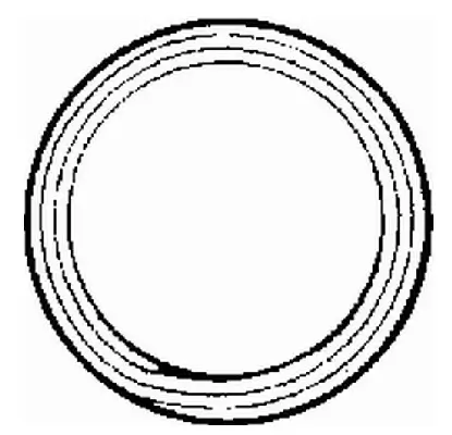 Dichtung, Abgasrohr BGA SP6337