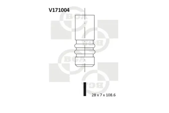 Auslassventil BGA V171004 Bild Auslassventil BGA V171004