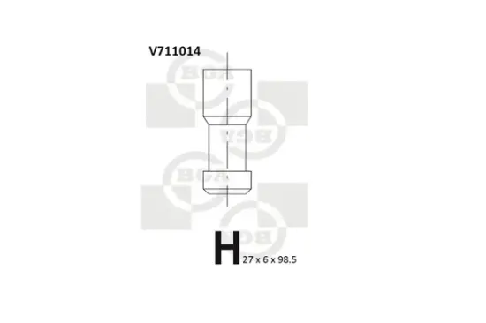 Auslassventil BGA V711014 Bild Auslassventil BGA V711014