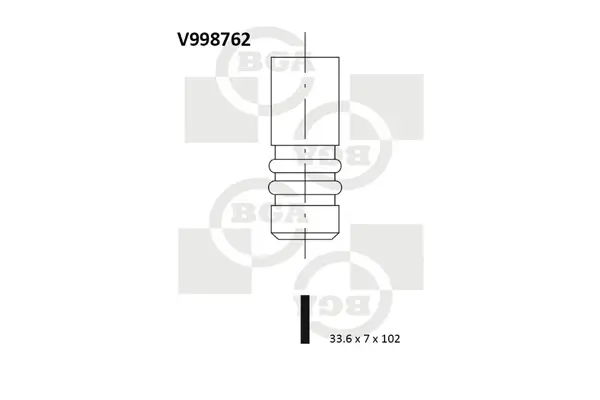 Einlassventil BGA V998762