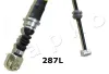 Seilzug, Feststellbremse hinten links JAPKO 131287L Bild Seilzug, Feststellbremse hinten links JAPKO 131287L