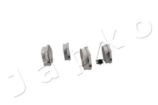 Bremsbelagsatz, Scheibenbremse Vorderachse JAPKO 500015 Bild Bremsbelagsatz, Scheibenbremse Vorderachse JAPKO 500015