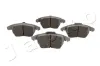 Bremsbelagsatz, Scheibenbremse Vorderachse JAPKO 500047 Bild Bremsbelagsatz, Scheibenbremse Vorderachse JAPKO 500047