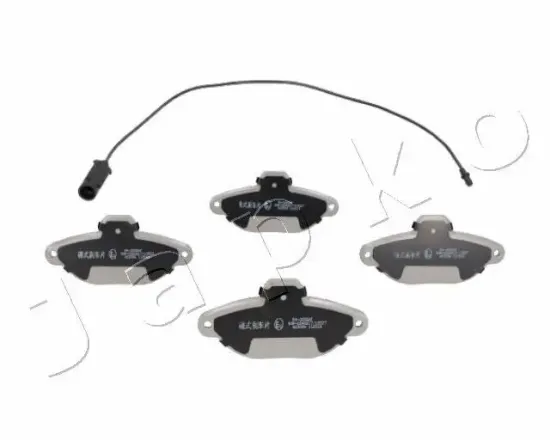 Bremsbelagsatz, Scheibenbremse Vorderachse JAPKO 500058 Bild Bremsbelagsatz, Scheibenbremse Vorderachse JAPKO 500058