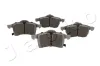 Bremsbelagsatz, Scheibenbremse Vorderachse JAPKO 500073