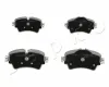 Bremsbelagsatz, Scheibenbremse Vorderachse JAPKO 500109
