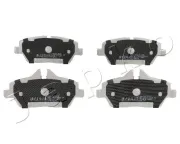 Bremsbelagsatz, Scheibenbremse Vorderachse JAPKO 500130