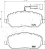 Bremsbelagsatz, Scheibenbremse Vorderachse JAPKO 500220 Bild Bremsbelagsatz, Scheibenbremse Vorderachse JAPKO 500220