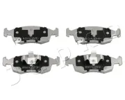 Bremsbelagsatz, Scheibenbremse Vorderachse JAPKO 500228