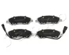 Bremsbelagsatz, Scheibenbremse Vorderachse JAPKO 500325