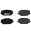 Bremsbelagsatz, Scheibenbremse Vorderachse JAPKO 500428