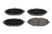 Bremsbelagsatz, Scheibenbremse Vorderachse JAPKO 500533