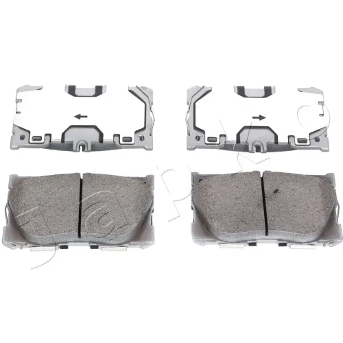 Bremsbelagsatz, Scheibenbremse Vorderachse JAPKO 500555 Bild Bremsbelagsatz, Scheibenbremse Vorderachse JAPKO 500555