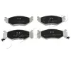 Bremsbelagsatz, Scheibenbremse Vorderachse JAPKO 50060