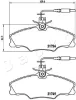 Bremsbelagsatz, Scheibenbremse Vorderachse JAPKO 500650 Bild Bremsbelagsatz, Scheibenbremse Vorderachse JAPKO 500650