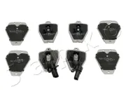 Bremsbelagsatz, Scheibenbremse Vorderachse JAPKO 500920