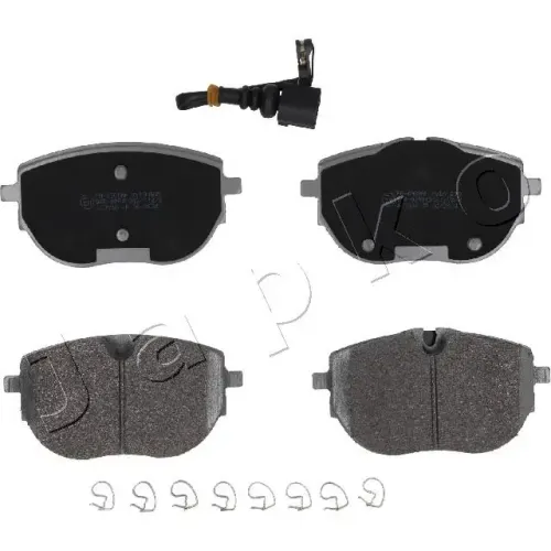 Bremsbelagsatz, Scheibenbremse Vorderachse JAPKO 500980 Bild Bremsbelagsatz, Scheibenbremse Vorderachse JAPKO 500980